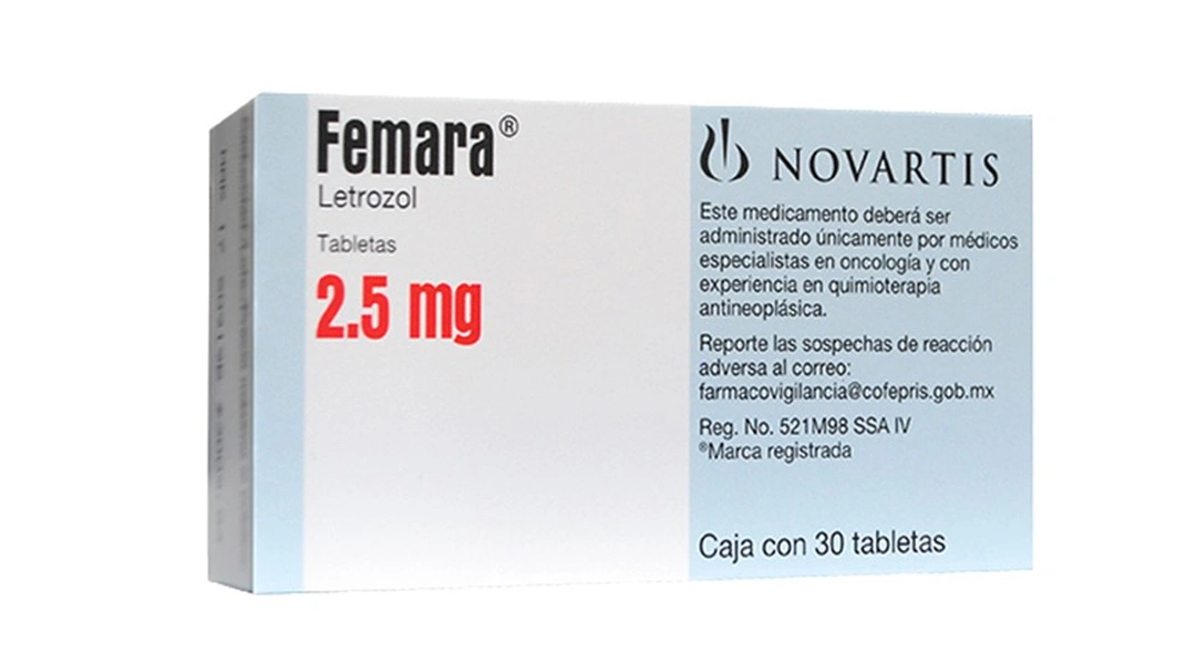 Femara 2.5mg điều trị bổ trợ ung thư vú (3 vỉ x 10 viên) - 
