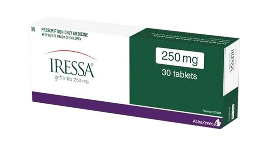 Iressa 250mg điều trị ung thư phổi loại không phải tế bào nhỏ (3 vỉ x 10 viên) - 