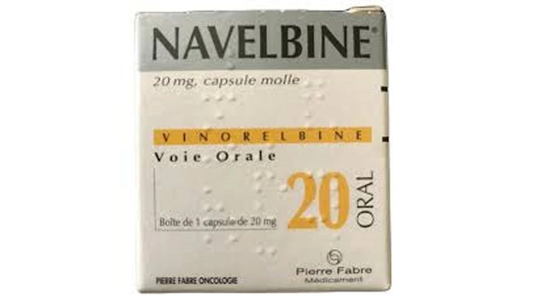 Navelbine 20 đơn điều trị liệu hoặc kết hợp hóa điều trị điều trị ung thư vú (1 vỉ x 1 viên) - 