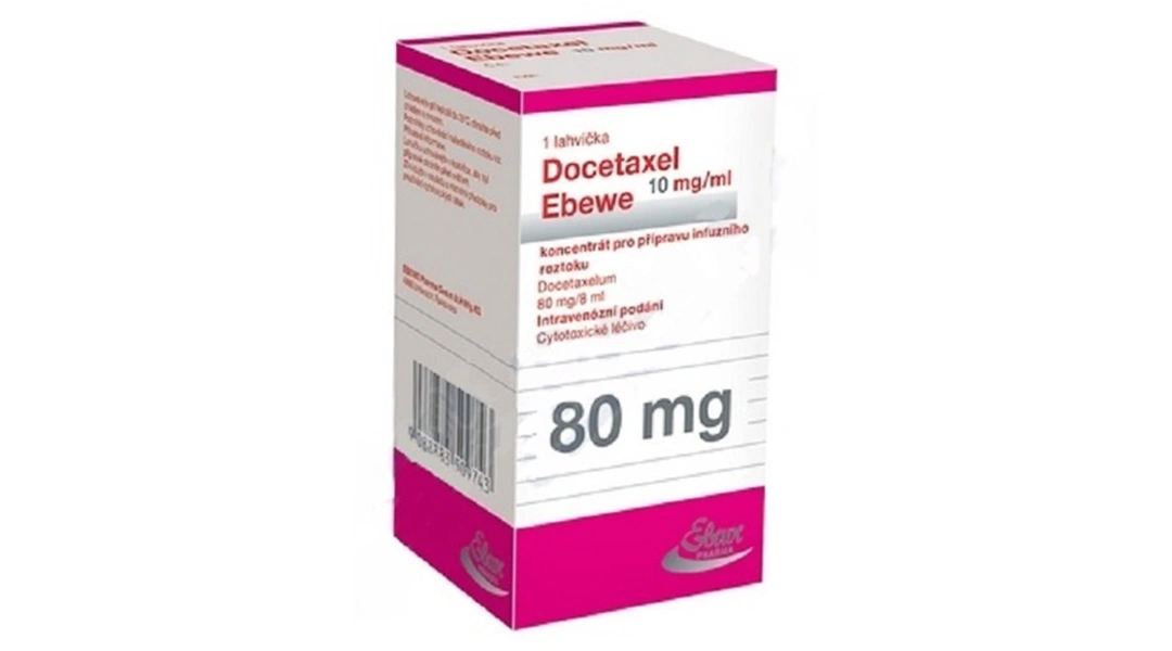 Dung dịch tiêm Docetaxel Ebewe 10mg/ml điều trị ung thư vú chai 8ml - 