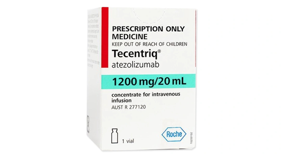Dung dịch tiêm Tecentriq 1200mg/20ml điều trị ung thư phổi chai 20ml - 