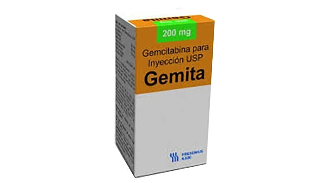 Bột pha tiêm Gemita 200mg điều trị ung thư di căn hoặc tiến triển hộp 1 lọ 200mg - 