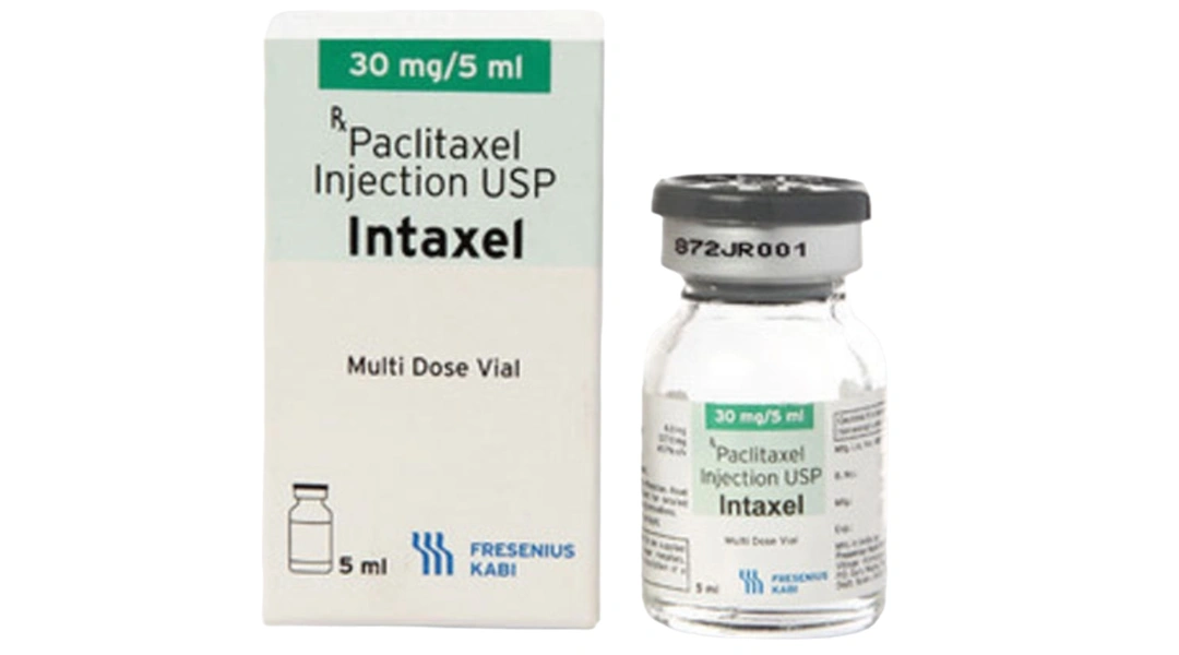 Bột pha tiêm Intaxel 30mg/5ml điều trị ung thư vú, ung thư phổi chai 5ml - 