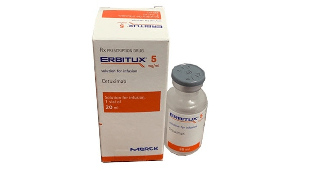 Dung dịch tiêm Erbitux 5mg/ml điều trị ung thư đại tràng, trực tràng chai 20ml - 