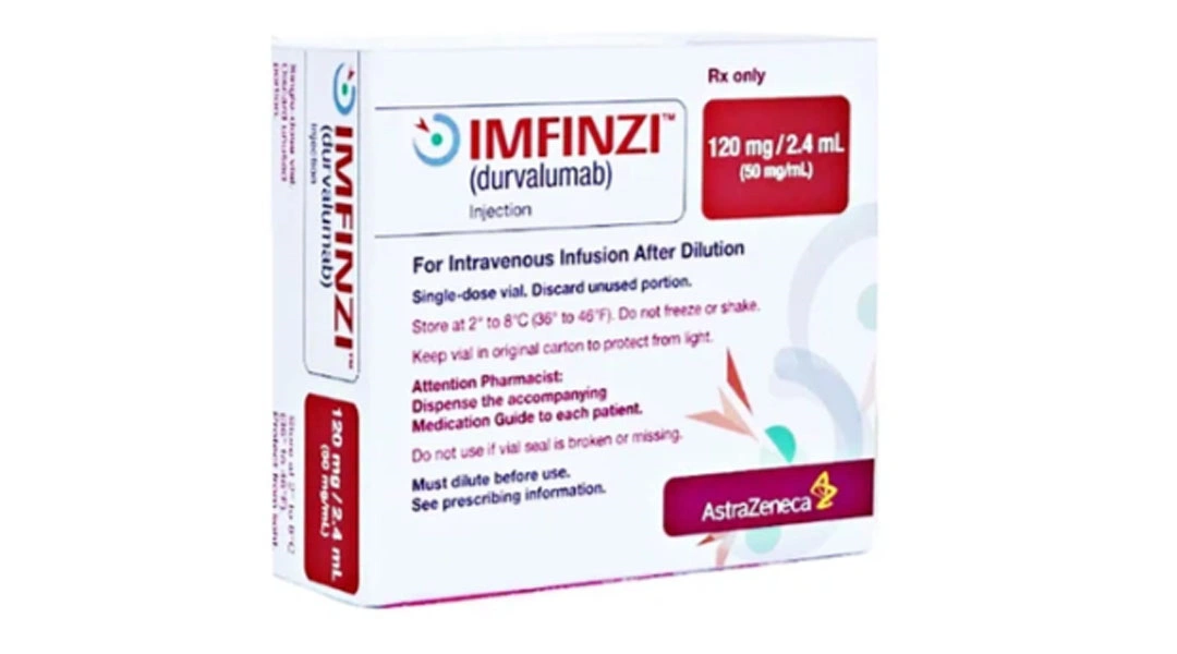 Dung dịch pha tiêm Imfinzi 120mg/2.4ml điều trị ung thư biểu mô chai 2.4ml - 