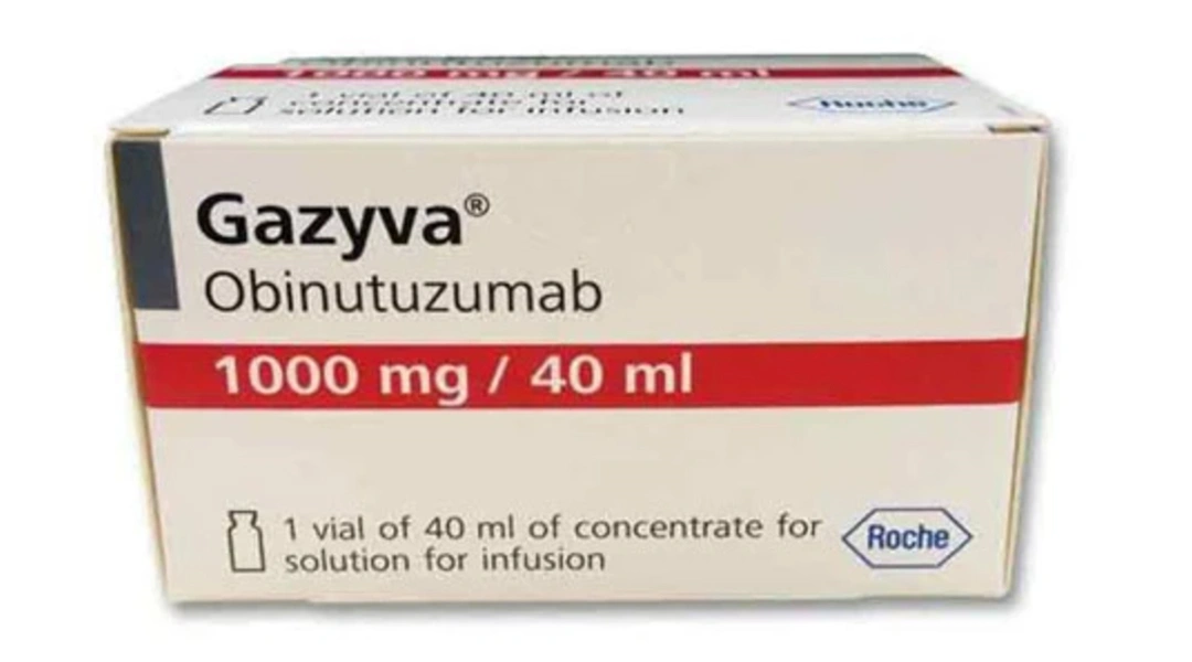 Dung dịch tiêm Gazyva 1000mg/40ml điều trị ung thư máu chai 40ml - 