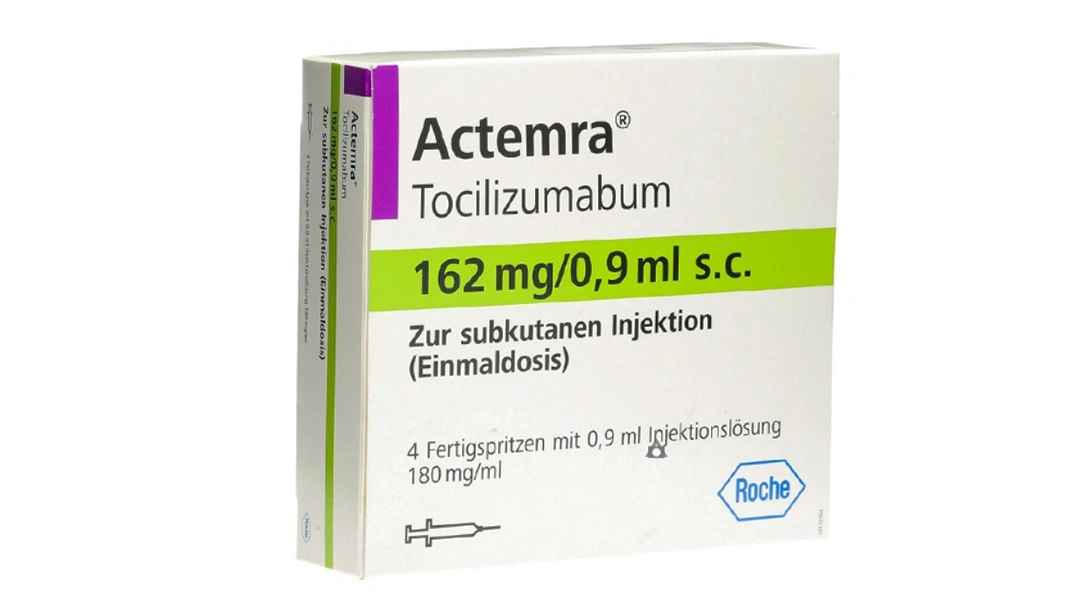 Dung dịch tiêm Actemra 162mg/0.9ml điều trị viêm khớp dạng thấp (4 bơm tiêm x 0.9ml) - 