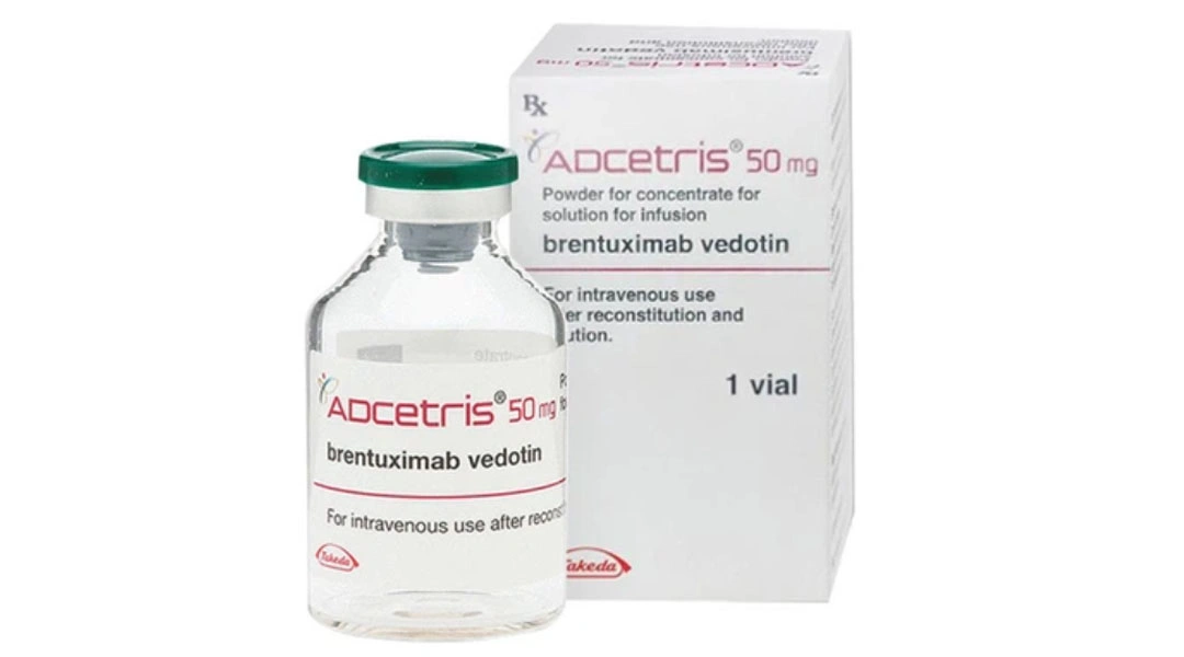 Bột pha tiêm Adcetris 50mg điều trị u lympho Hodgkin lọ 50mg - 