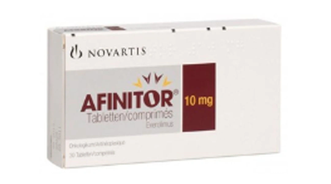 Afinitor 10mg điều trị ung thư vú, ung thư thận (3 vỉ x 10 viên) - 