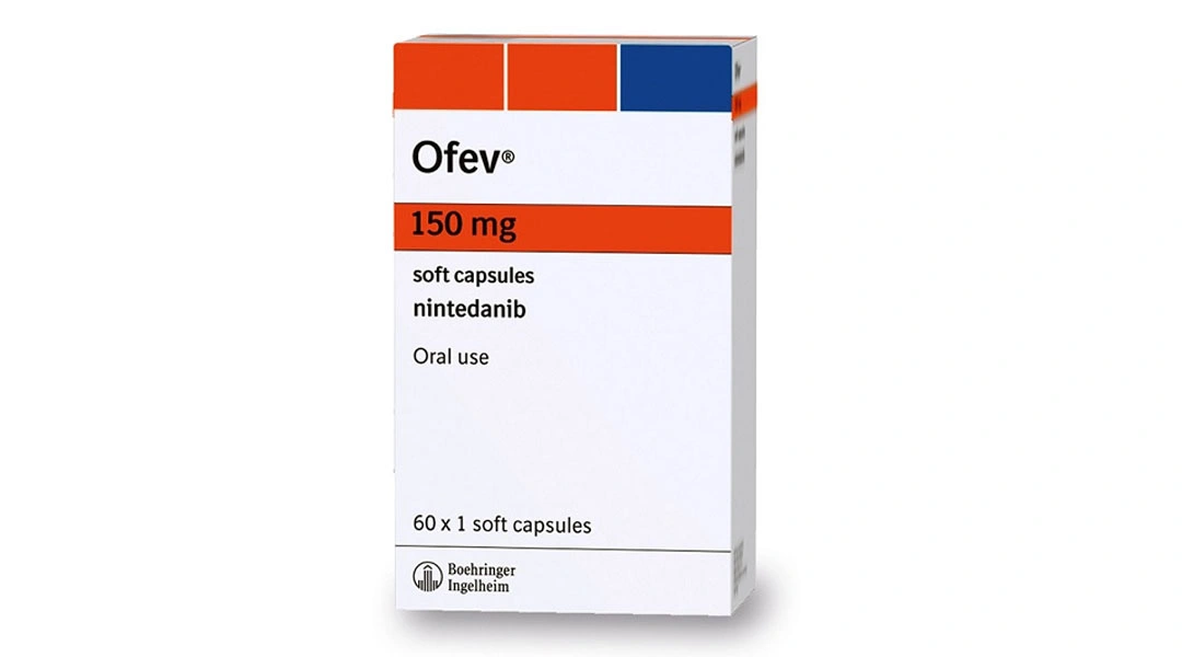 Ofev 150mg điều trị ung thư phổi không tế bào nhỏ (6 vỉ x 10 viên) - 