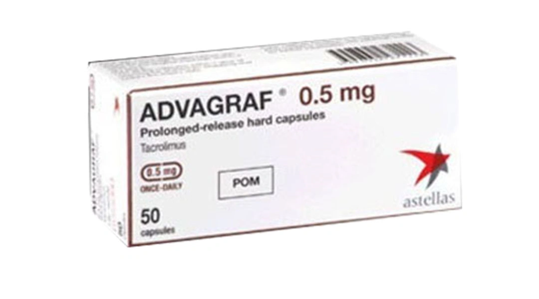 Advagraf 0.5mg dự phòng thải ghép sau ghép gan, thận (5 vỉ x 10 viên) - 