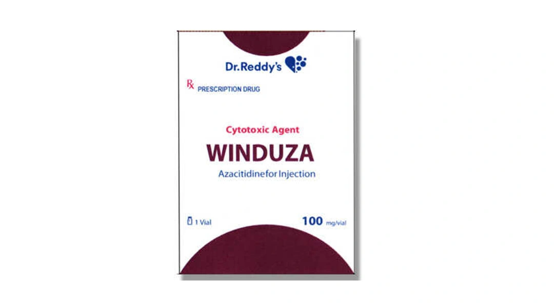 Bột pha tiêm Winduza 100mg điều trị ung thư tủy xương, rối loạn tế bào máu hộp 1 lọ 100mg - 