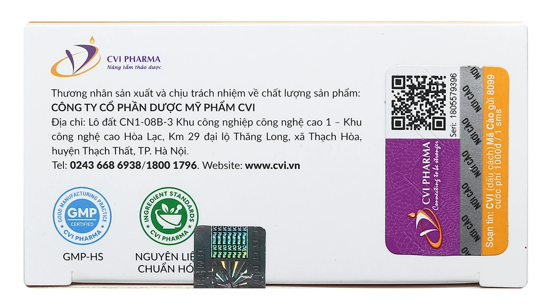 Cumargold New hỗ trợ giảm các triệu chứng viêm loét dạ dày tá tràng hộp 30 viên - 4