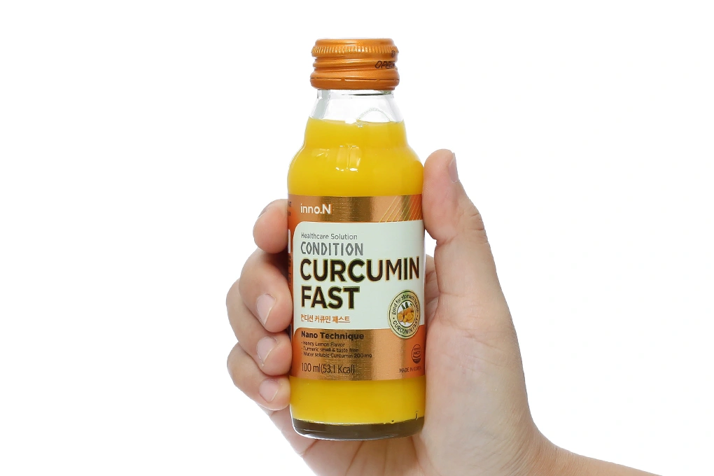 Condition Curcumin Fast hỗ trợ bảo vệ niêm mạc dạ dày hộp 10 chai x 100ml - 5