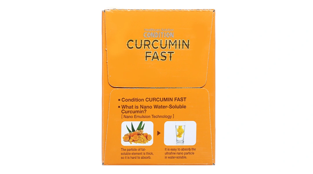 Condition Curcumin Fast hỗ trợ bảo vệ niêm mạc dạ dày hộp 10 chai x 100ml - 3