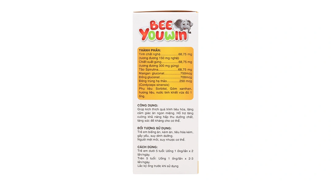 Ăn Ngon Beeyouwin Cali Usa hộp 20 ống x 10ml - 3