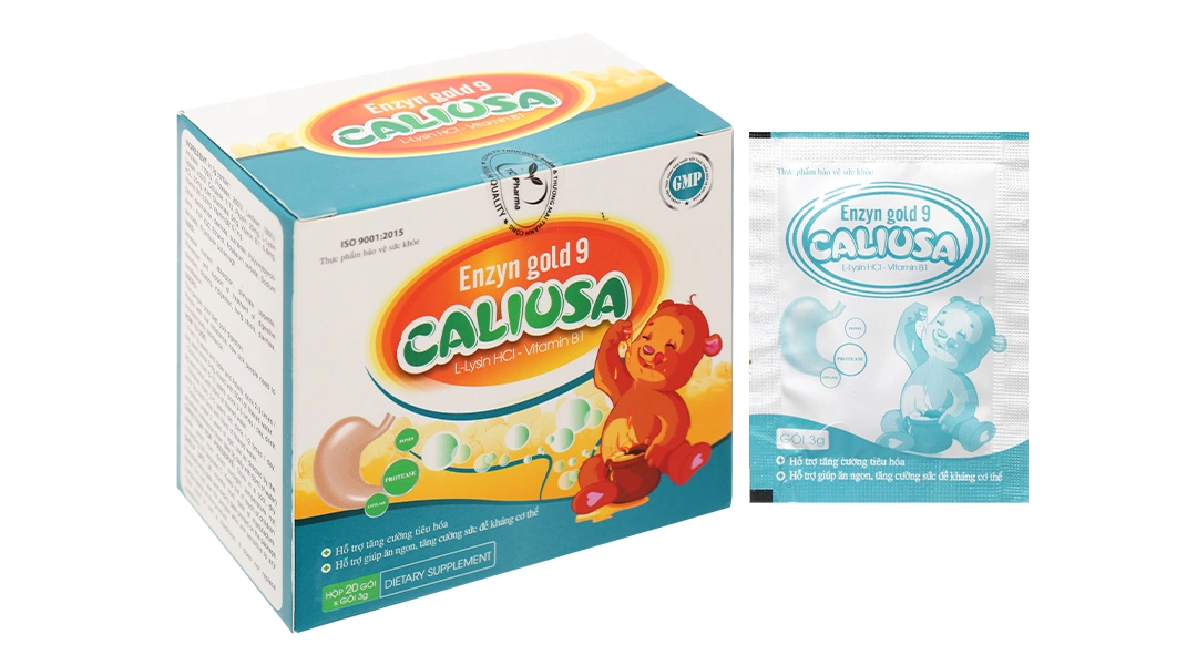 Enzyn Gold 9 Cali USA hộp 20 gói - 