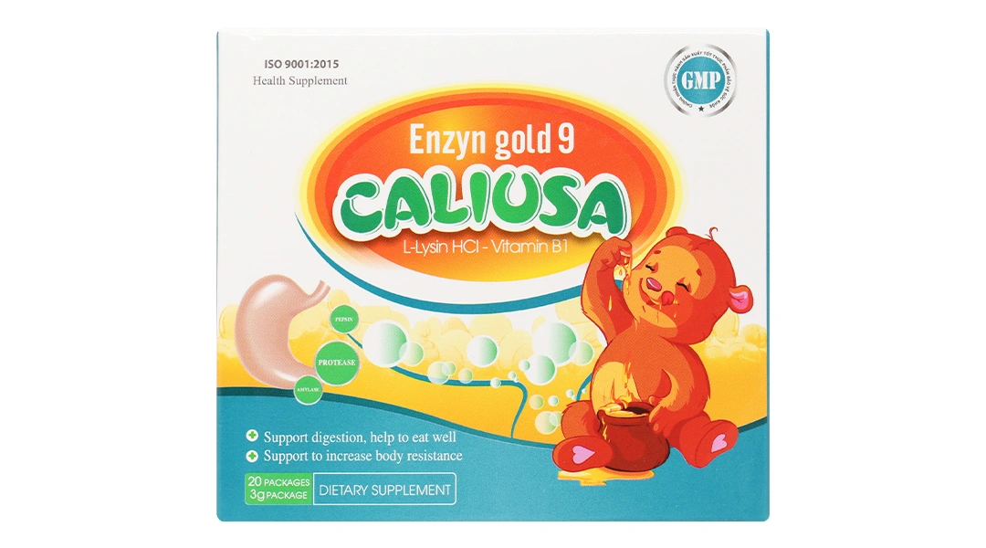 Enzyn Gold 9 Cali USA hộp 20 gói - 1
