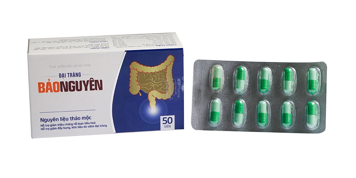 Đại Tràng Bảo Nguyên hộp 50 viên - 1