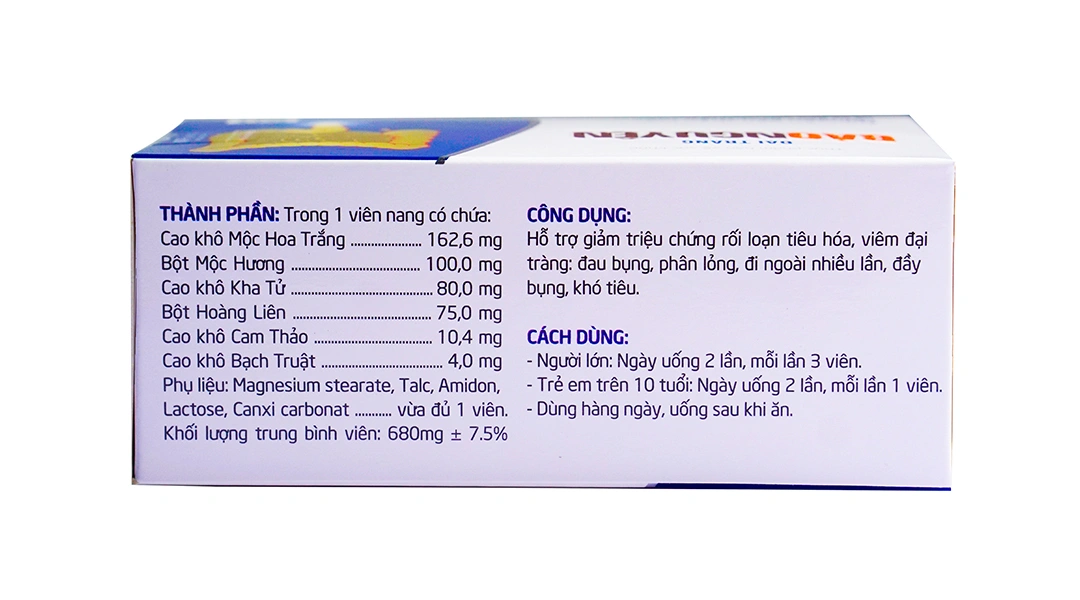 Đại Tràng Bảo Nguyên hộp 50 viên - 3