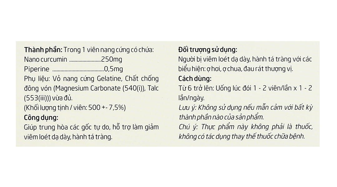 Novacur Gold hỗ trợ giảm viêm loét dạ dày hộp 30 viên - 4