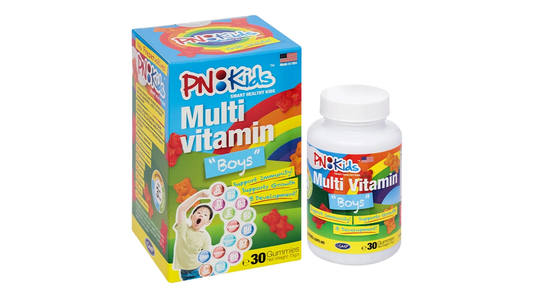 Pn Kids Multivitamin For Boy hộp 60 viên - 1