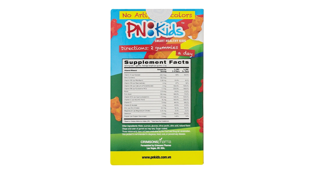 Pn Kids Multivitamin For Boy hộp 60 viên - 3