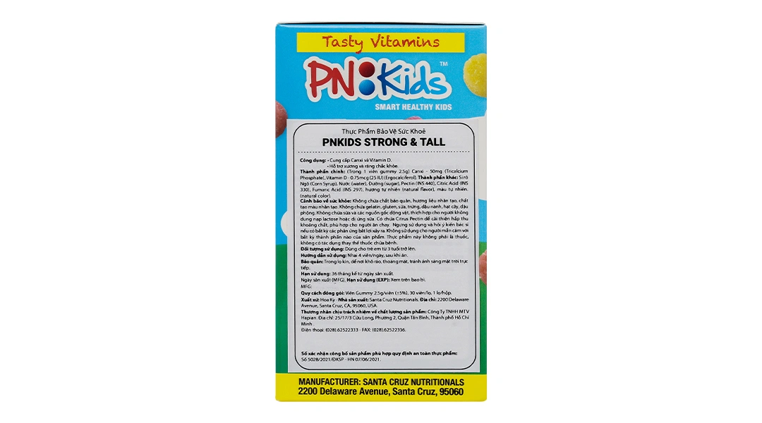 Pn Kids Strong & Tall chai 30 viên - 3