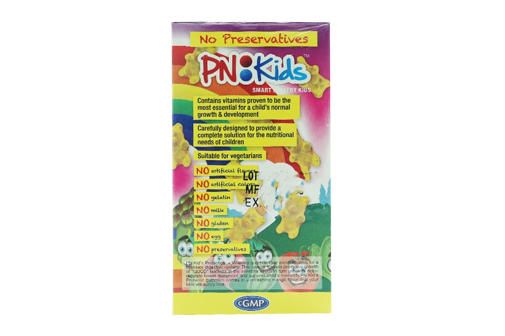 PN Kids Prebiotics & Veggie lọ 30 viên - 5