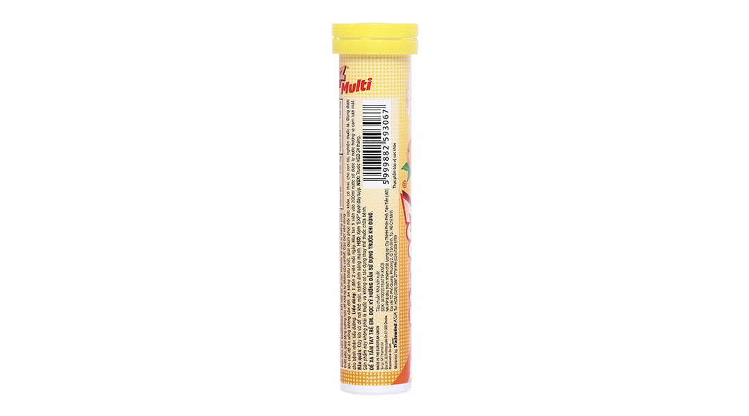 Viên sủi Plusssz Gold Max Multivitamin giúp tăng cường sức đề kháng tuýp 20 viên - 1