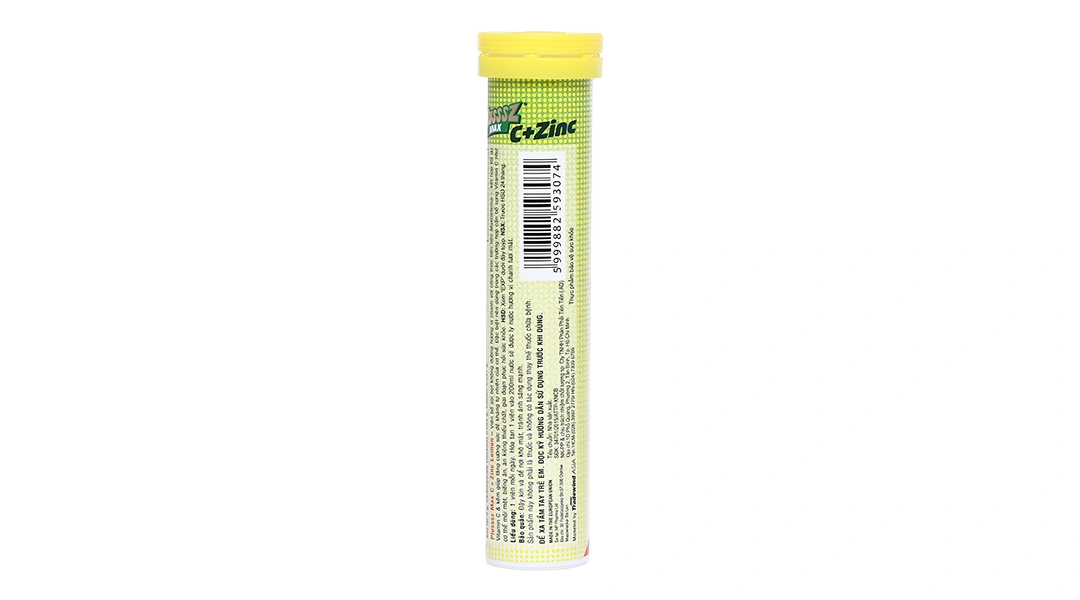 Plusssz Max Vitamin C Chanh Gold + Zinc tuýp 20 viên - 1