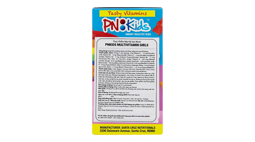 Pn Kids Multivitamin For Girls hộp 30viên - 4