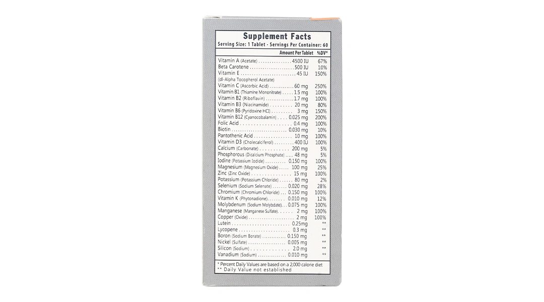 Viên Uống Bổ Sung Vitamin Forlife Silver One lọ 60 viên - 3