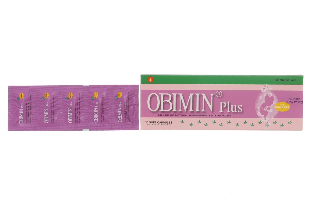 Obimin Plus hộp 30 viên - 