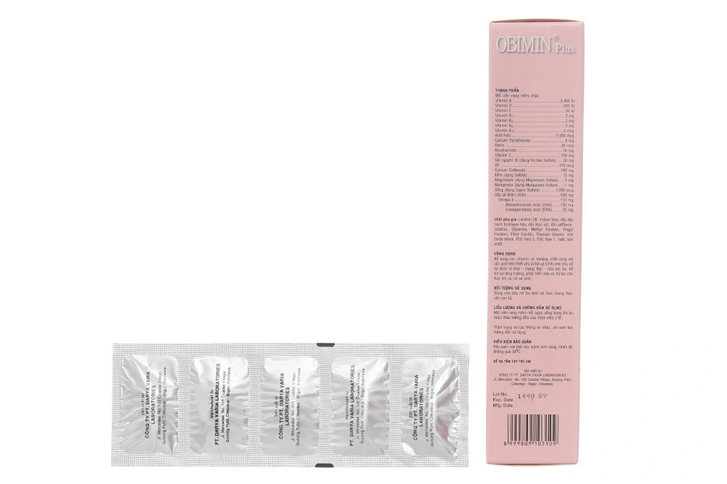 Obimin Plus hộp 30 viên - 1