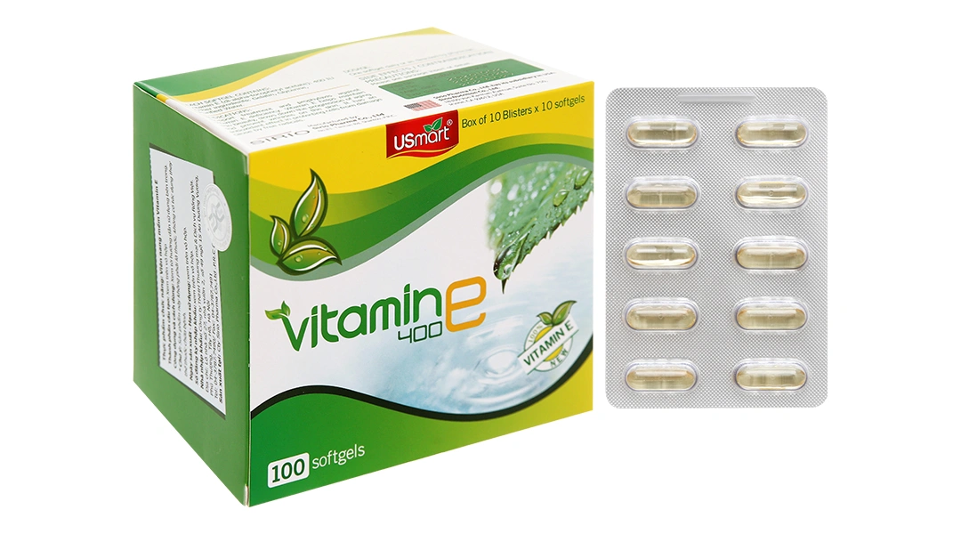 Vitamin E 400Iu Usmart H/10 Vỉ - 