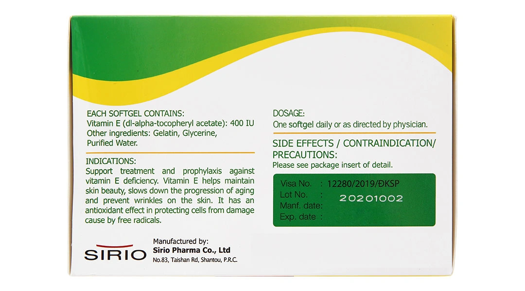 Vitamin E 400Iu Usmart H/10 Vỉ - 2