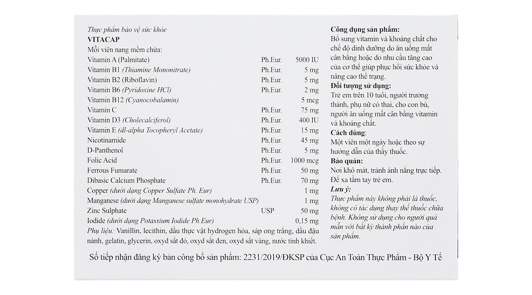 Vitacap Mega hộp 50 viên - 2