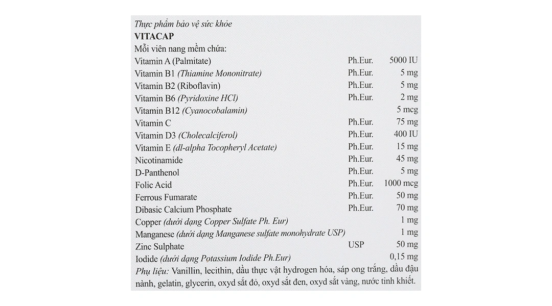 Vitacap Mega hộp 50 viên - 7