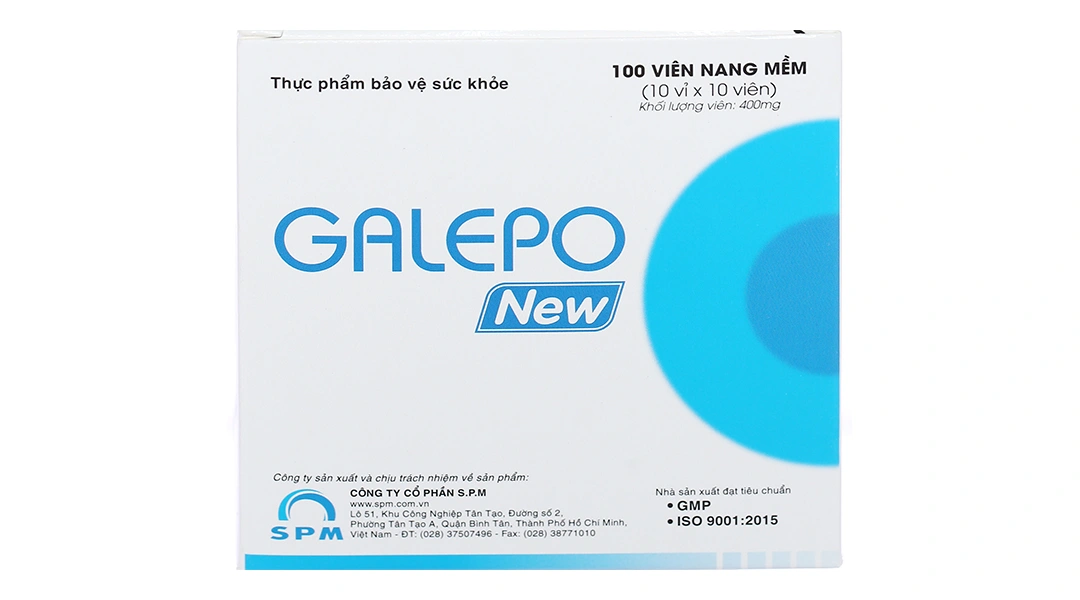 Galepo New hỗ trợ giảm khô, mỏi mắt hộp 100 viên - 1