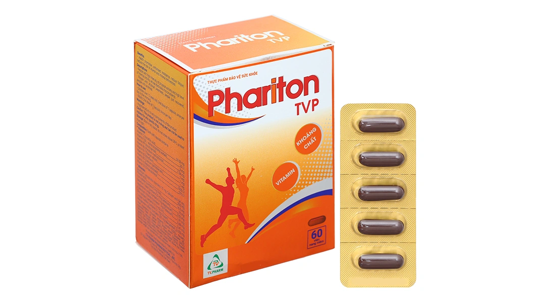 Phariton TVP hộp 60 viên - 