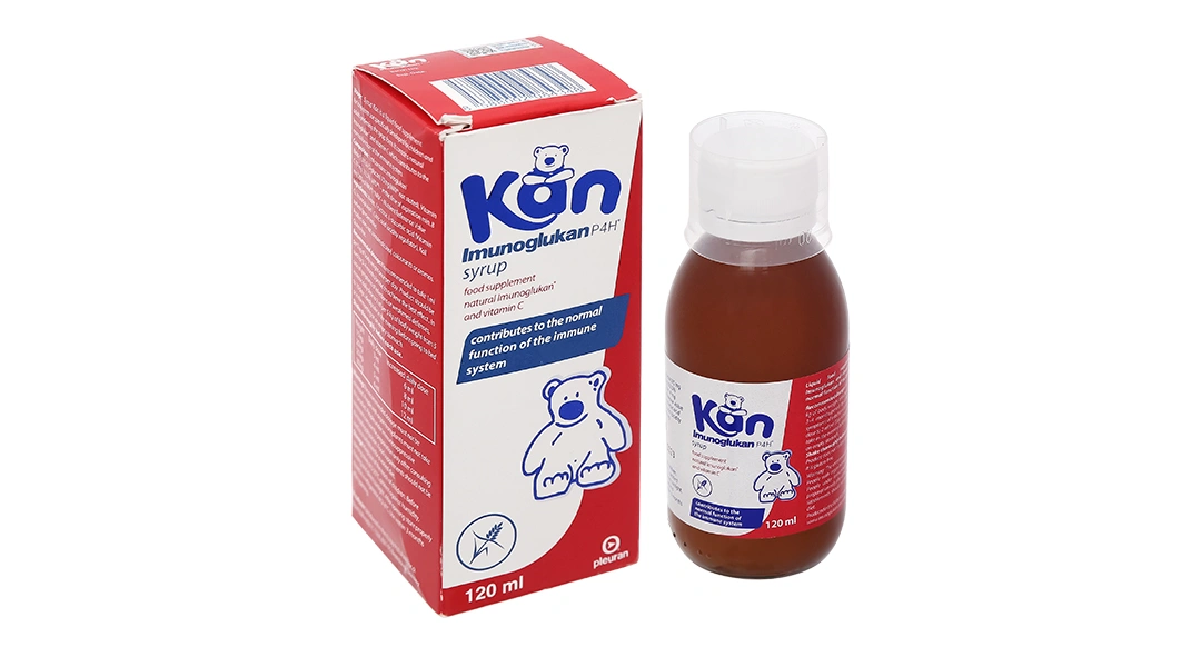 Kan Imunoglukan Syrup chai 120ml - 1