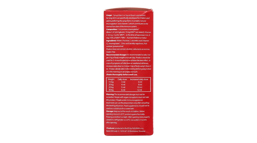 Kan Imunoglukan Syrup chai 120ml - 4