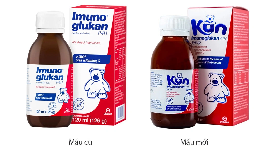 Kan Imunoglukan Syrup chai 120ml - 