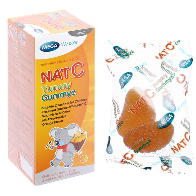 Nat C Yummy Gummyz hộp 25 túi - 1