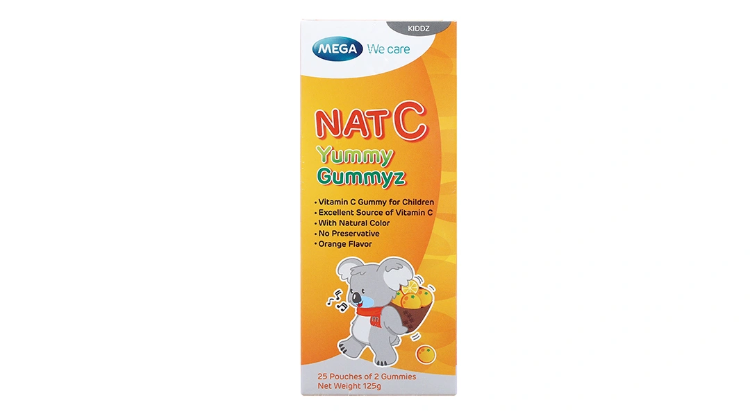 Nat C Yummy Gummyz hộp 25 túi - 2