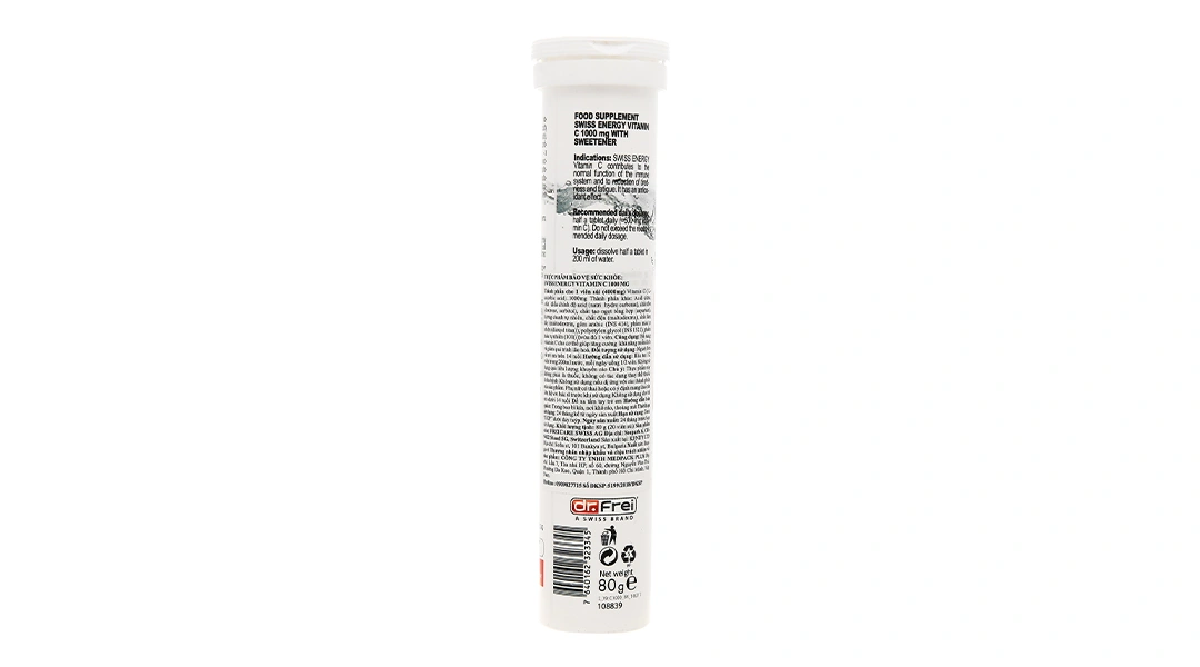 Swiss Energy Vitamin C 1000mg tuýp 20 viên - 2