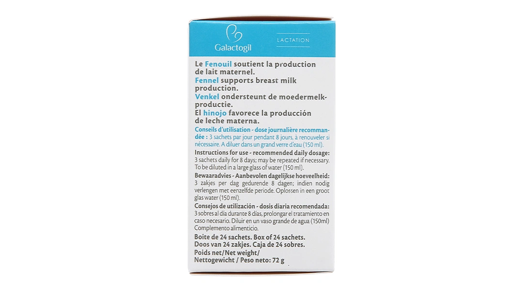Galactogil Lactation hộp 24 gói - 3