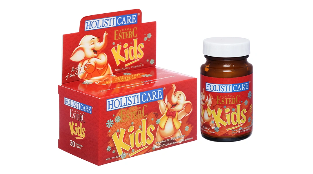 Viên Ngậm Ester C Kids lọ 30 viên - 