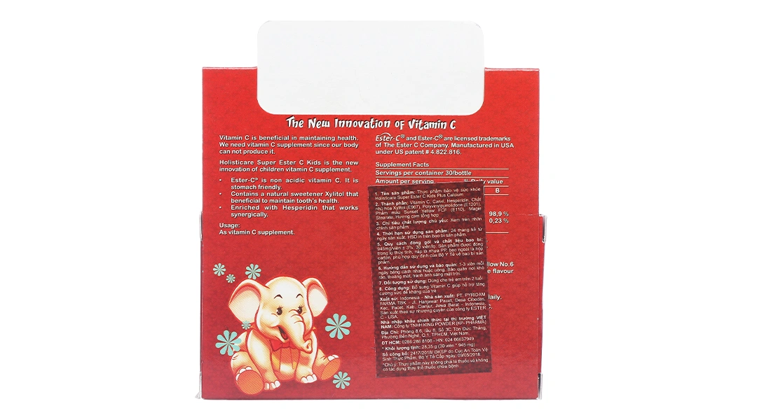 Viên Ngậm Ester C Kids lọ 30 viên - 2